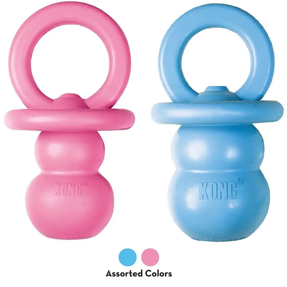 KONG Filhote de cachorro Binkie Variedades de cores S/M