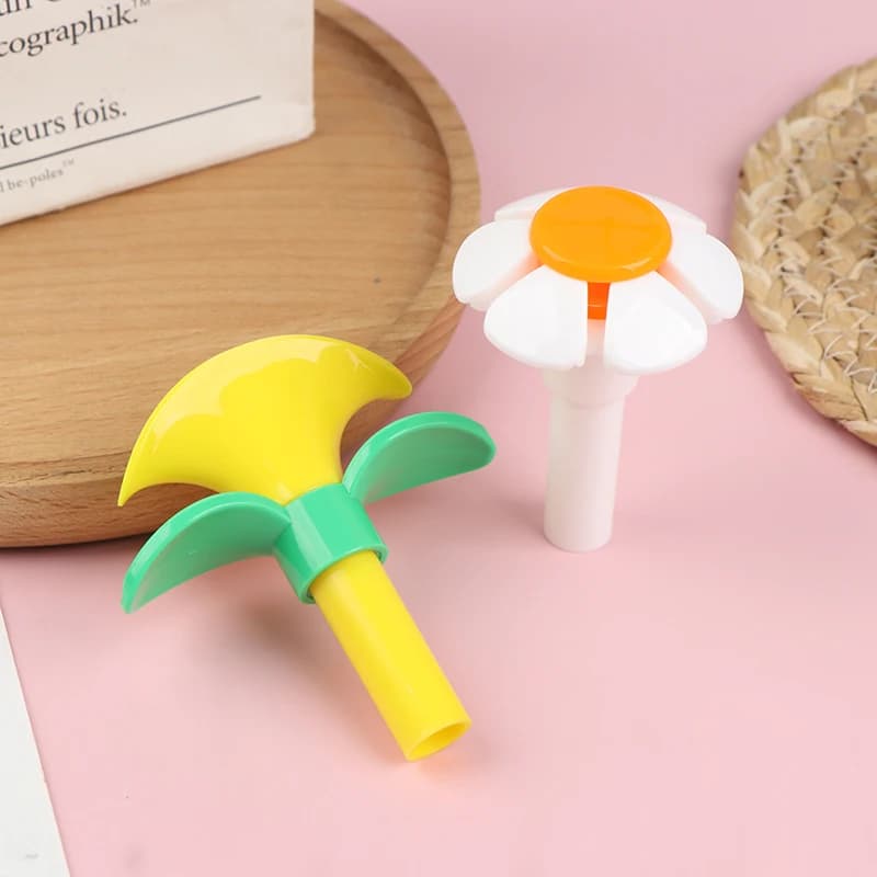 Gato fonte de substituição flor bico cabeça para cães redondo cúbico superior dispensador de água amarelo laranja pet dispensador de água