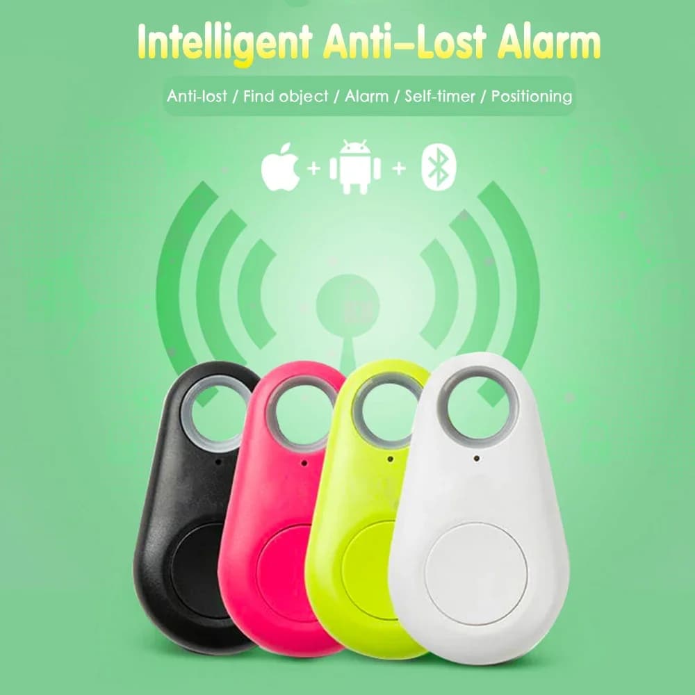 Smart Mini GPS Tracker para animais de estimação, Anti-Lost, à prova dágua, Bluetooth, Tracer para cachorro, Cat Keys, carteira, bolsa, rastreadores infantis, equipamento localizador