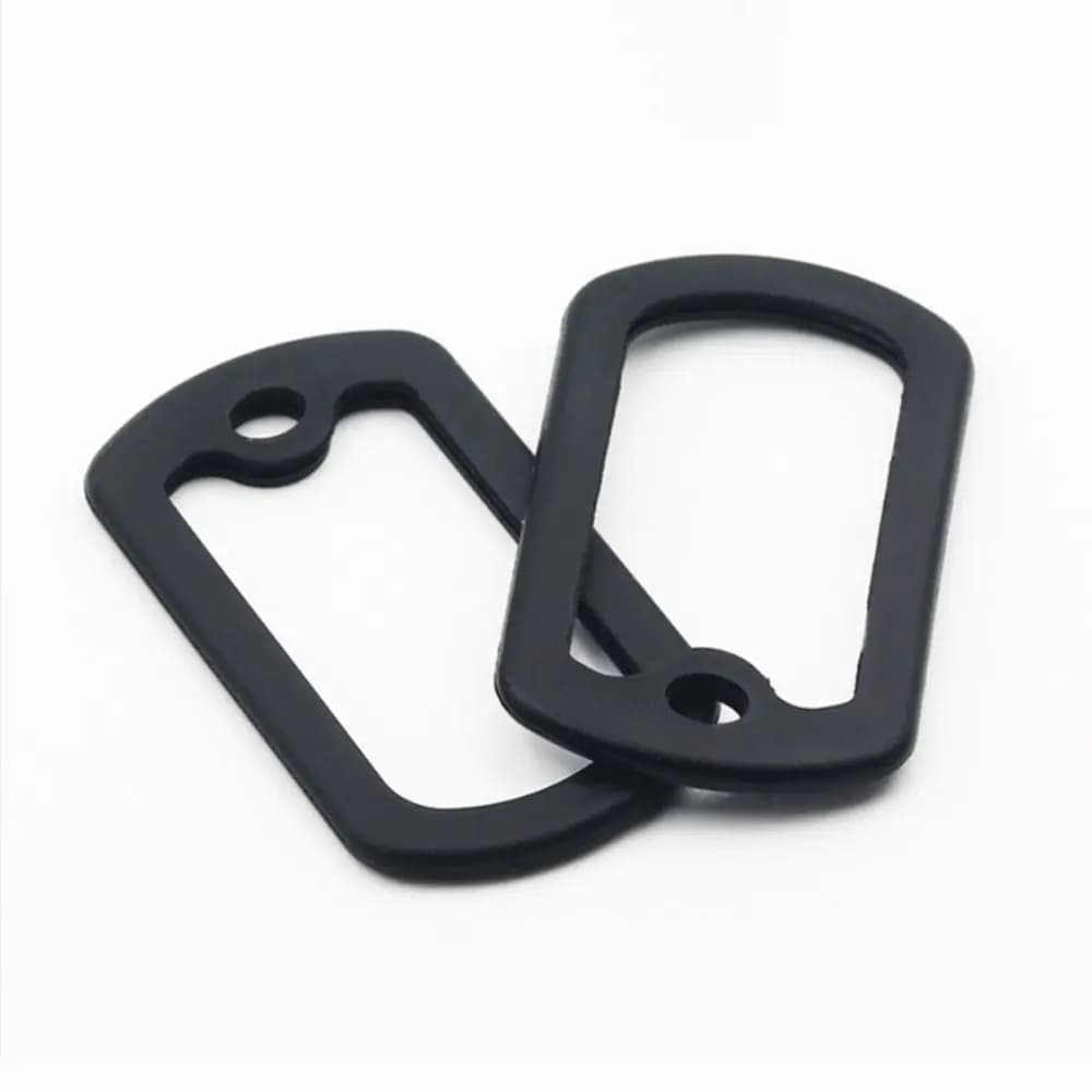 Capa de Silicone para Coleira de Cachorro, Material de Borracha, Preta, 1.971.18 Polegadas, Silenciosa e Durável