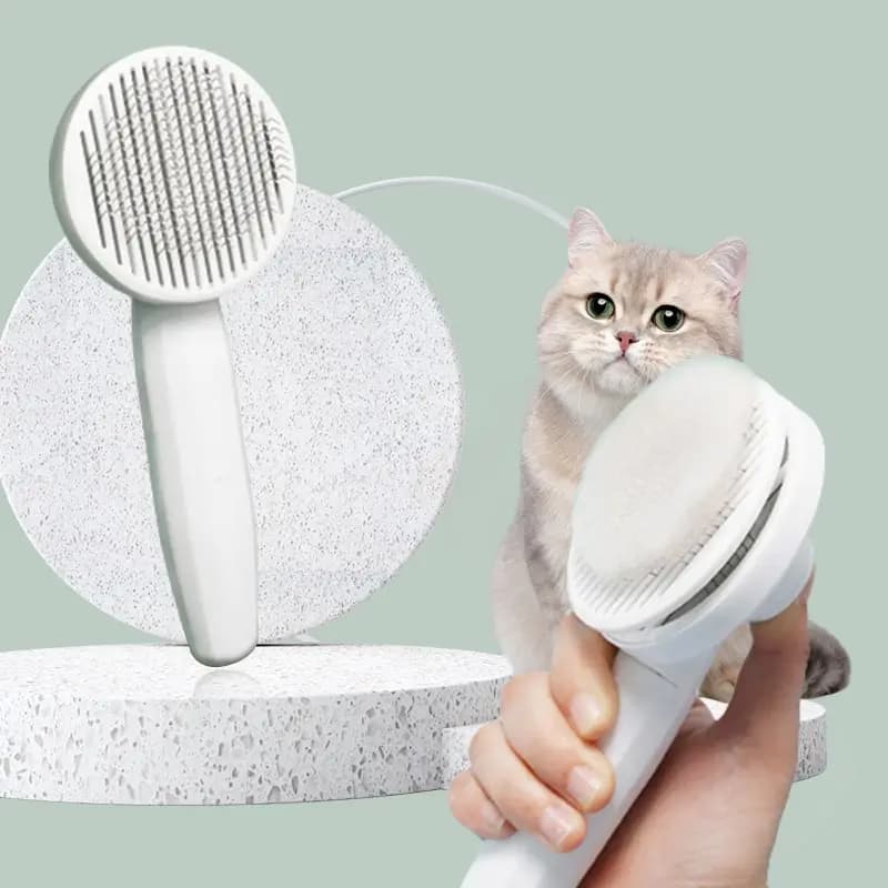 Escova Mágica para Remoção de Pelos de Gato e Cachorro, Escova Universal para Limpeza e Beleza de Animais de Estimação