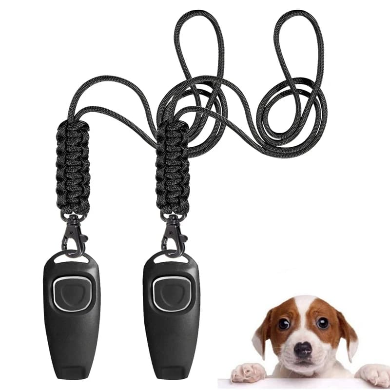 Apito profissional para treinamento de cães, efetivamente parar de latir, caça, passo de alta frequência, clicker de cachorro, obediência para animais de estimação