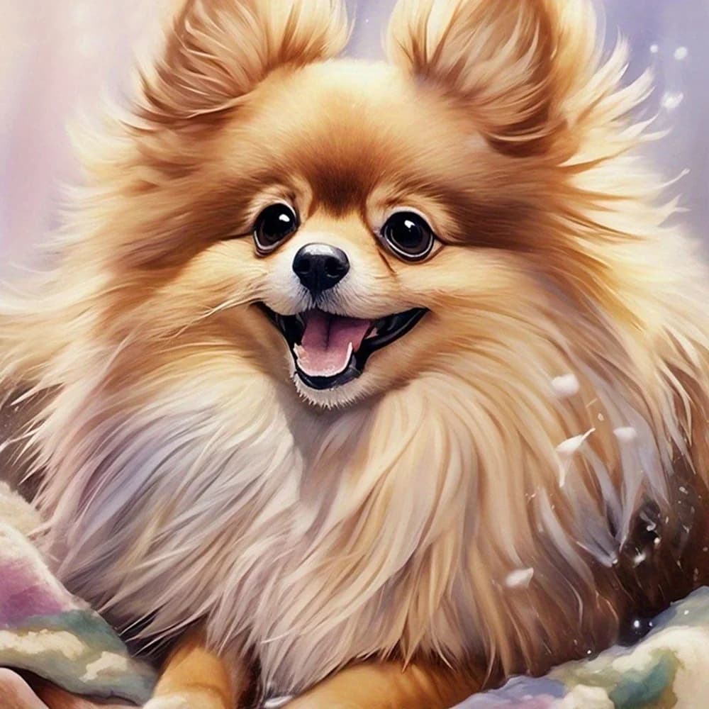 Evershine diy diamante bordado cão diamante arte pintura kit animal quadrado completo broca redonda mosaico filhote de cachorro decoração casa presente exclusivo