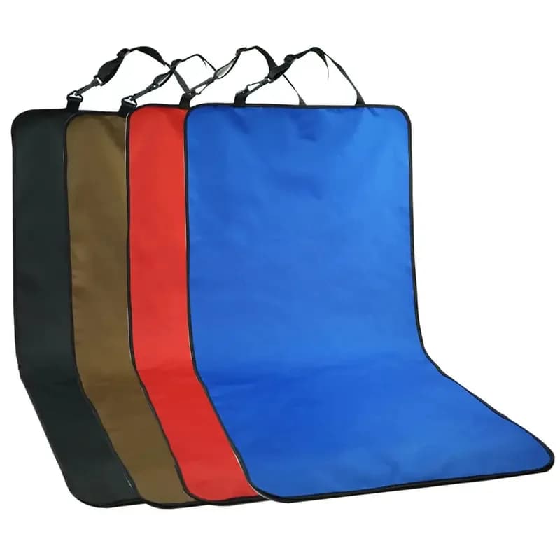 Almofada de assento de carro para animais de estimação, assento de carro, cachorro, gato, anti arranhões, tapete para viagem ao ar livre, carro, à prova dágua, protetor de assento traseiro