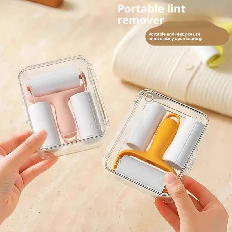Mini roupas adesivas reutilizáveis, algodão, veludo, móveis, remoção de pelos para gatos/cachorros, rolo adesivo de limpeza, removedor de pelos de animais de estimação
