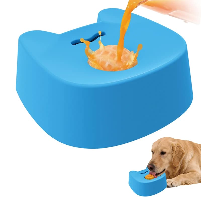 Novos Acessórios para Alimentação de Animais de Estimação Brinquedo Interativo para Cães, Quebra-Cabeça para Cachorros Entediados, Comedouro Lento, Suprimentos para Cachorros para Alimentação Saudável