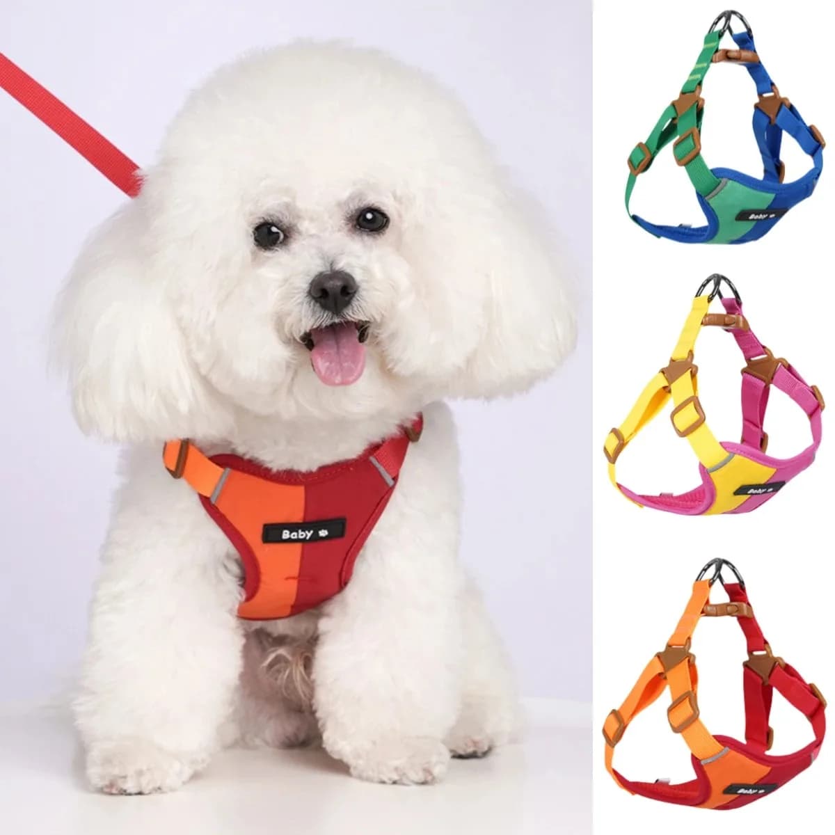 Cinta peitoral acessórios para cães coleira para cães coleiras para animais de estimação suprimentos gatos grande arnês filhote de cachorro pequenos produtos colete tático
