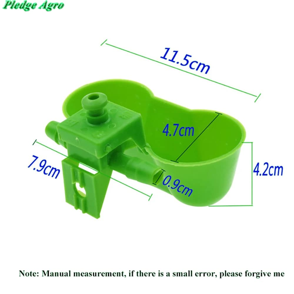 Pet aves automático pombo pássaro codorna bebedouro bebedor de água tigela copo duplo gaiola de plástico associado waterer 1 pçs