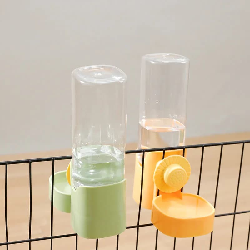Bebedouro Suspenso para Cães e Gatos, Garrafa Automática de Água para Animais de Estimação, Tigela Anti-Vazamento, Fonte de Água para Animais de Estimação
