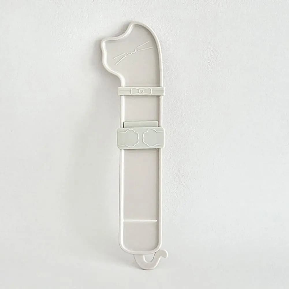 Alimentador de comida molhada para cães, dispensador de lanche para gatos, eficiente, colher para gatos, pasta de comida molhada, lanches, alça longa, alimentação de animais de estimação para cães