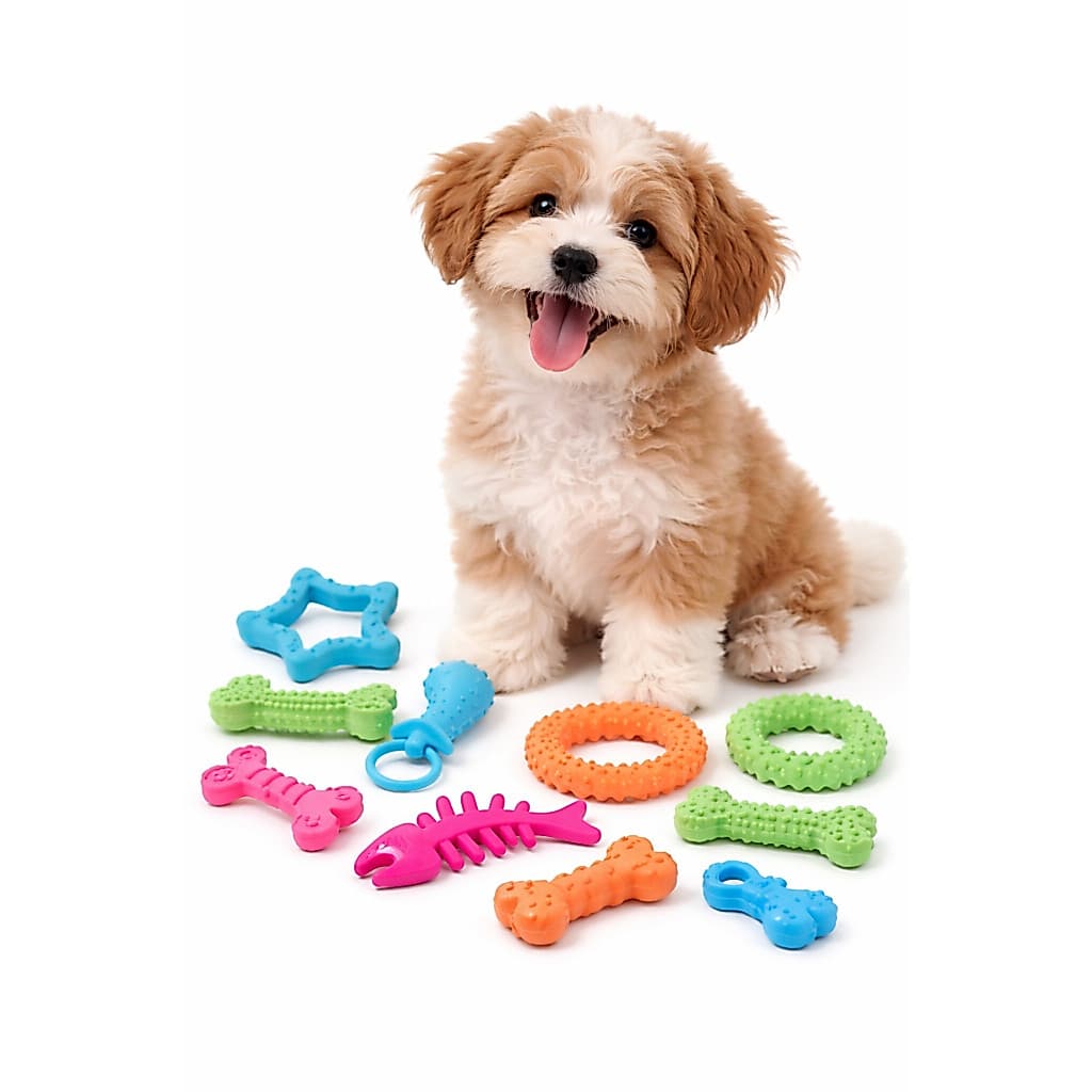 Kit mordedor para cachorro - Mordedores anti estresse - Brinquedos para cachorro