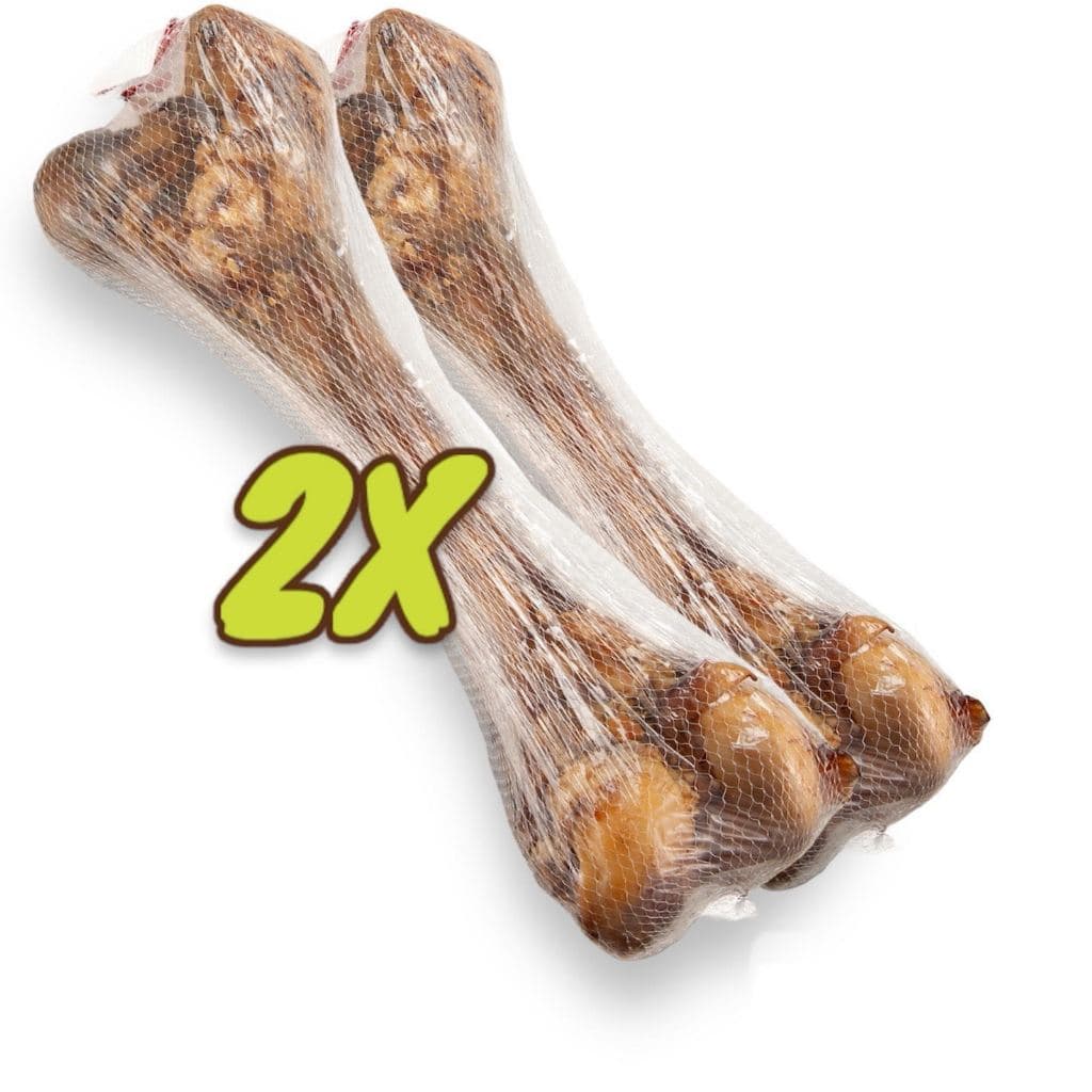 Kit 2 Osso Para Cachorro Petisco Pet Fêmur Desidratado 100 Natural