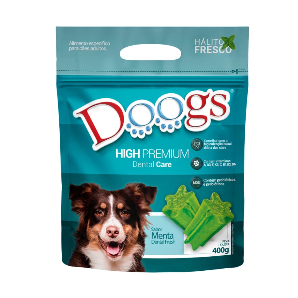 Bifinho Para Cachorro Dental Care Stick Sabor Menta 400g