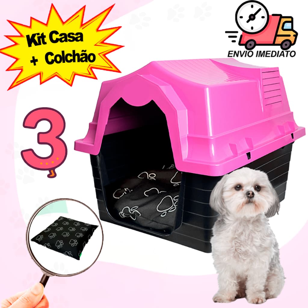 Casinha Pet Cachorro N3  Caminha Para Cachorro Casinha Para Cachorro Caminha de Cachorro