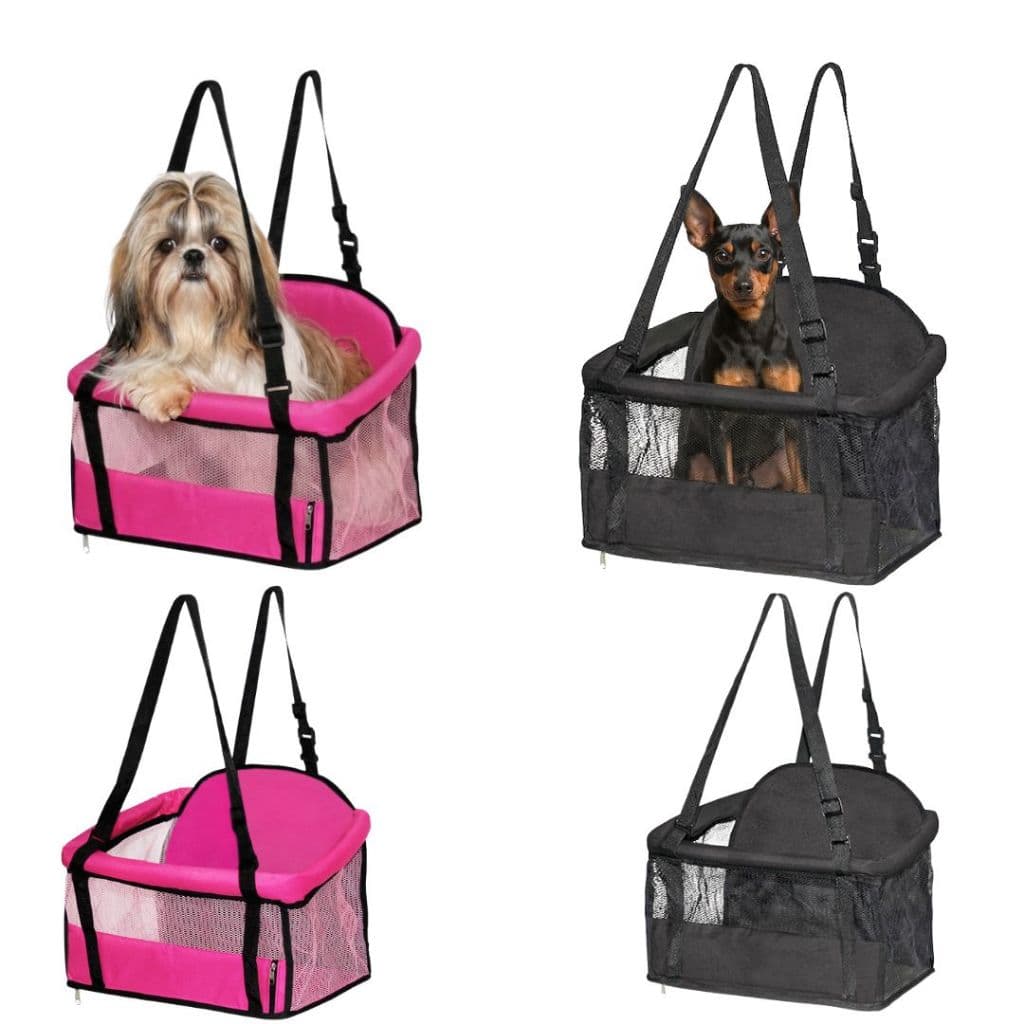 Cadeirinha Cadeira Assento Pet de Carro para Cães Cachorro, Gatos - Transporte - Segurança - Conforto