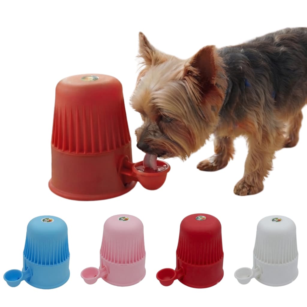 BEBEDOURO INTELIGENTE PARA PETS CACHORROS E GATOS COM DISPENSER NÃO MOLHA O PELO