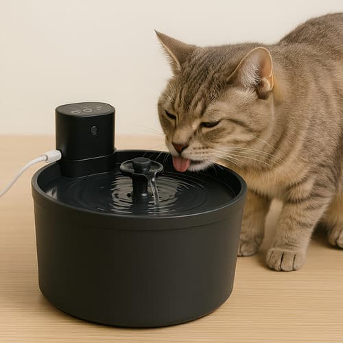 Bebedouro Inteligente Para Cachorro E Gato Usb