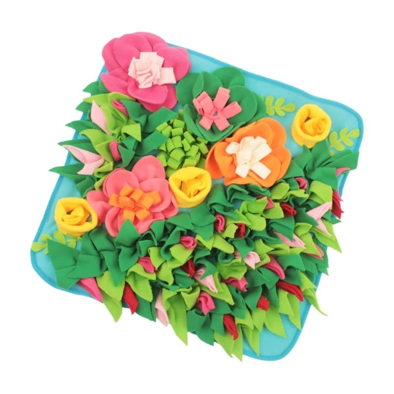 NICE Dog Treat Dispensando Snuffle Colorido Mastigar Brinquedo Quebra-Cabeça Para Cachorro Macio Mat