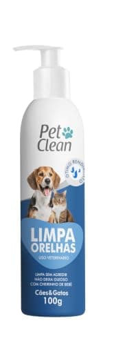 Limpador de orelhas Pet Clean - 100 ML