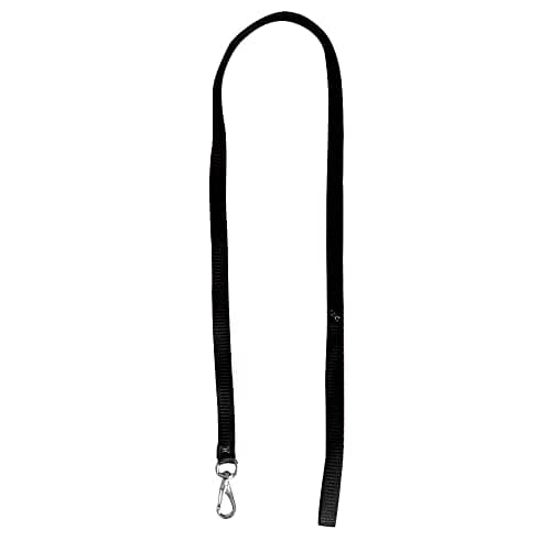Guia Para Cachorros,Longa 1m,Grossa 15mm, Guia de Nylon para Cães, Reforçada e Resistente,Caminhadas e Viagens,Preto