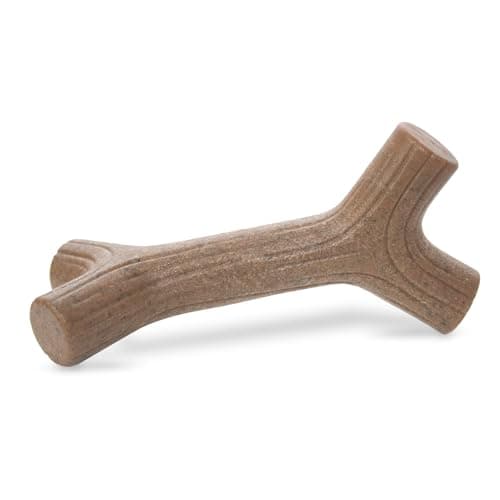 Germanhart Brinquedo Mordedor para Cães, Feito de Fibra de Coco, Resistente, Alivia a Ansiedade, 1 Unidade, Tamanho M, Marrom