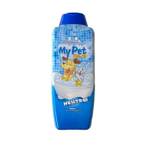 MY PET BRASIL Shampoo Para Cachorros 2 Em 1 Neutro 700Ml Shampoo E Condicionador My Pet Brasil