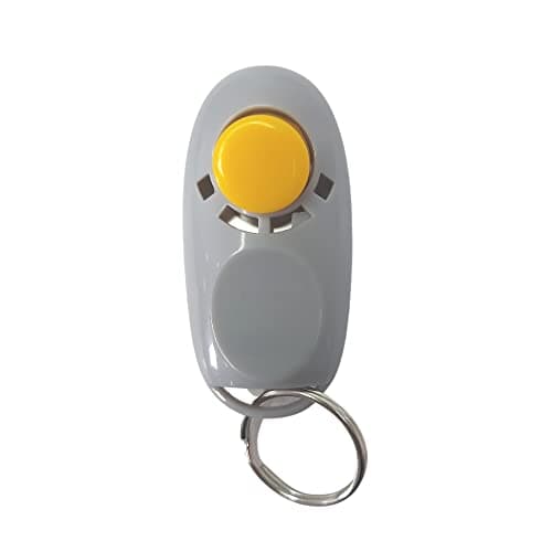 Clicker Adestramento E Treinamento Para Cães E Gatos (cinza)