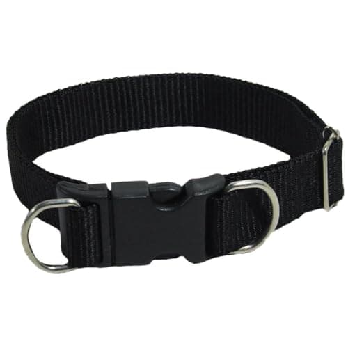 Coleira Premium Ajustável Extra Grande - Preto