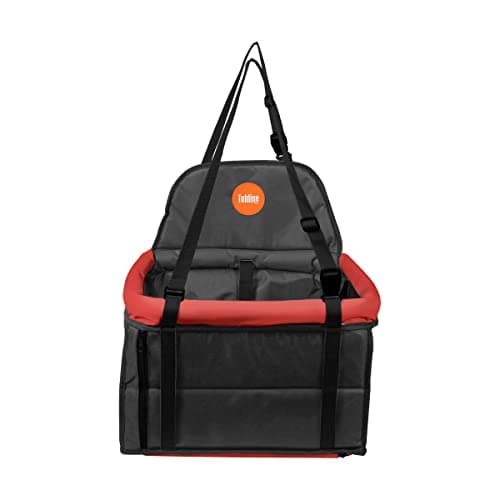 ASSENTO TRANSPET VERMELHO / PRETO Tubline para Cães e Gatos até 10kg