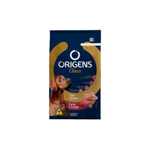 Adimax Ração Origens Class Cães Porte Médio E Grande Carne E Frango 15 Kg