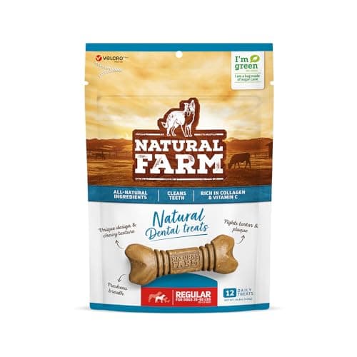 Petisco Dental Cães Natural Farm 420g Regular