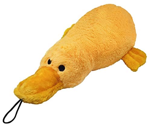 Jambo Pet, Mordedor de Pelúcia Para Cães, Pato Big Duck, Formato Fofo e Divertido, Alivia o Estresse e Ansiedade, Amarelo