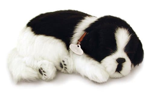 Imex Pelúcia de Cachorro Border Collie - Respira como um Filhote de Verdade e Funciona com Pilha