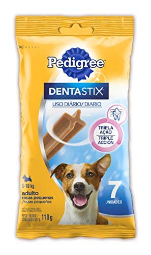 Petisco Pedigree Dentastix Cuidado Oral Para Cães Adultos Raças Pequenas, 7 Unidades