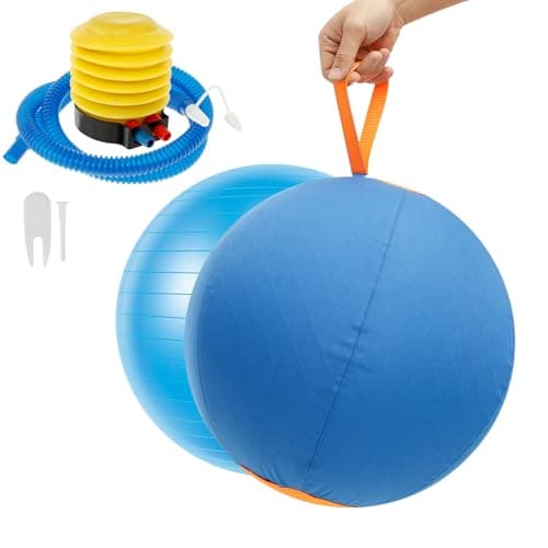 Bola de pastoreio de 45,7 cm para cães, equipamento de treinamento de agilidade, brinquedos para cães bovinos Border Collie Blue Heelers Pastor alemão australiano (s)