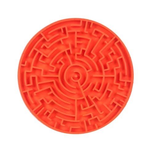 Pet Games Labirinto Laranja P -Tapete Para Lamber E Comedouro Para Cães