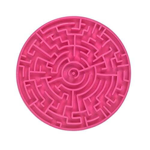 Pet Games Labirinto Pink G -Tapete Para Lamber E Comedouro Para Cães