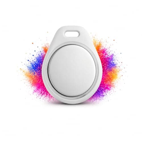 Tag Rastreador, Smart Tag com Chaveiro, GPS, Bluetooth, Compatível com iPhone, App Buscar, Alarme Sonoro, Localizador de carro, localizar Chaves, Crianças, Mochila, Malas, Carteira, Pets