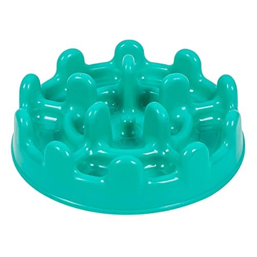 Pet Games Comedouro Lento Funcional Mini Pet Fit Verde Agua Para Cães