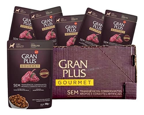 Granplus Ração Úmida Granplus Gourmet Cães Adultos Ovelha 100G - Pack Com 18 Unidades