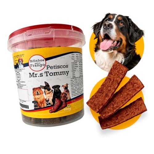 Petisco Bifinho Premium Para Cachorro Pote 500gr (Frango)