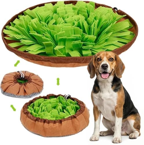 Casfuy Tapete Snuffle para cachorro quebra-cabeça interativo brinquedo de cachorro