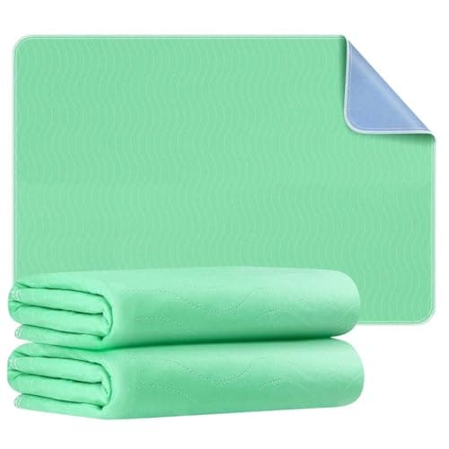 Tapete Higiênico Lavável para Cachorros 80x60cm Impermeável 2un