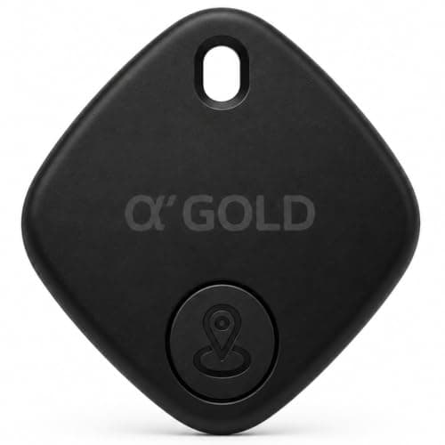 Tag Rastreador GPS Compatível com Find Hub Google Android Smart com Alarme Localizador Sonoro Air Bateria Duradoura, Localiza Chaves, Malas, Pets, Crianças (Preto)