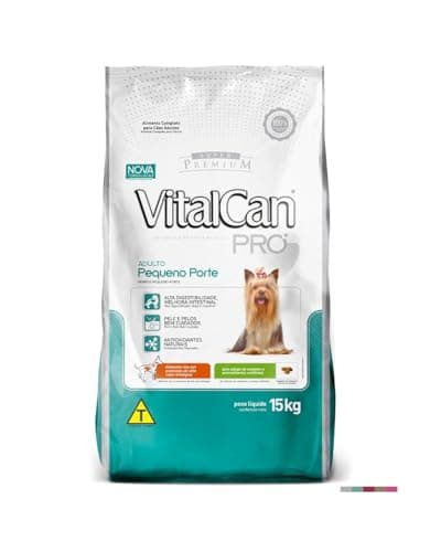VitalCan Ração Super Premium para Cães Adultos de Pequeno Porte - 15 Kg