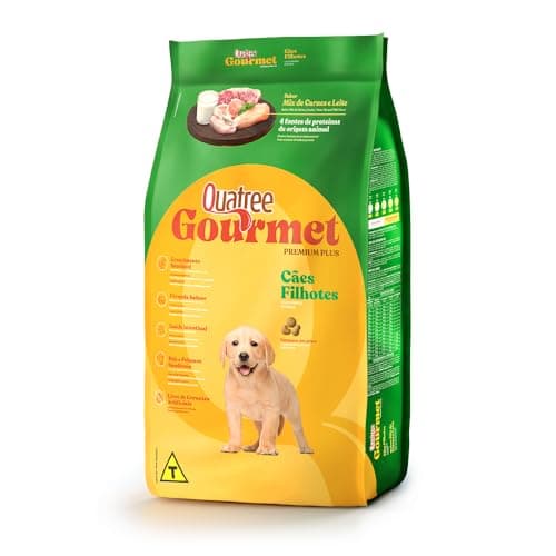 Quatree Gourmet Ração para Cães Filhotes 10.1kg