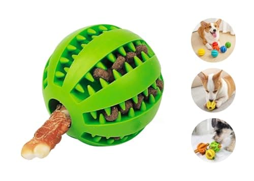 Bolinha Porta Petisco Antistresse Cachorro PETYC Brinquedo Interativo para Cães Enriquecimento Ambiental (Verde)