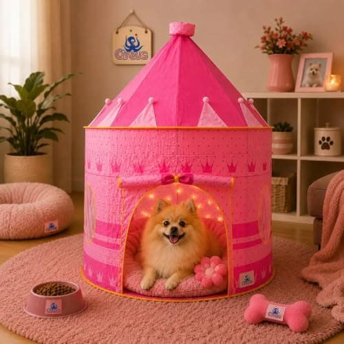 Casinha De Cachorros Casinha Pet Casa De Cachorro Grande Rosa