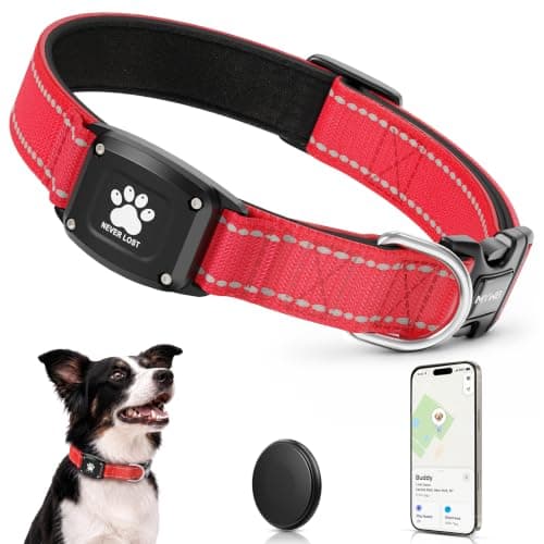 Myiwb Coleira GPS para cães com rastreador, impermeável, sem mensalidade